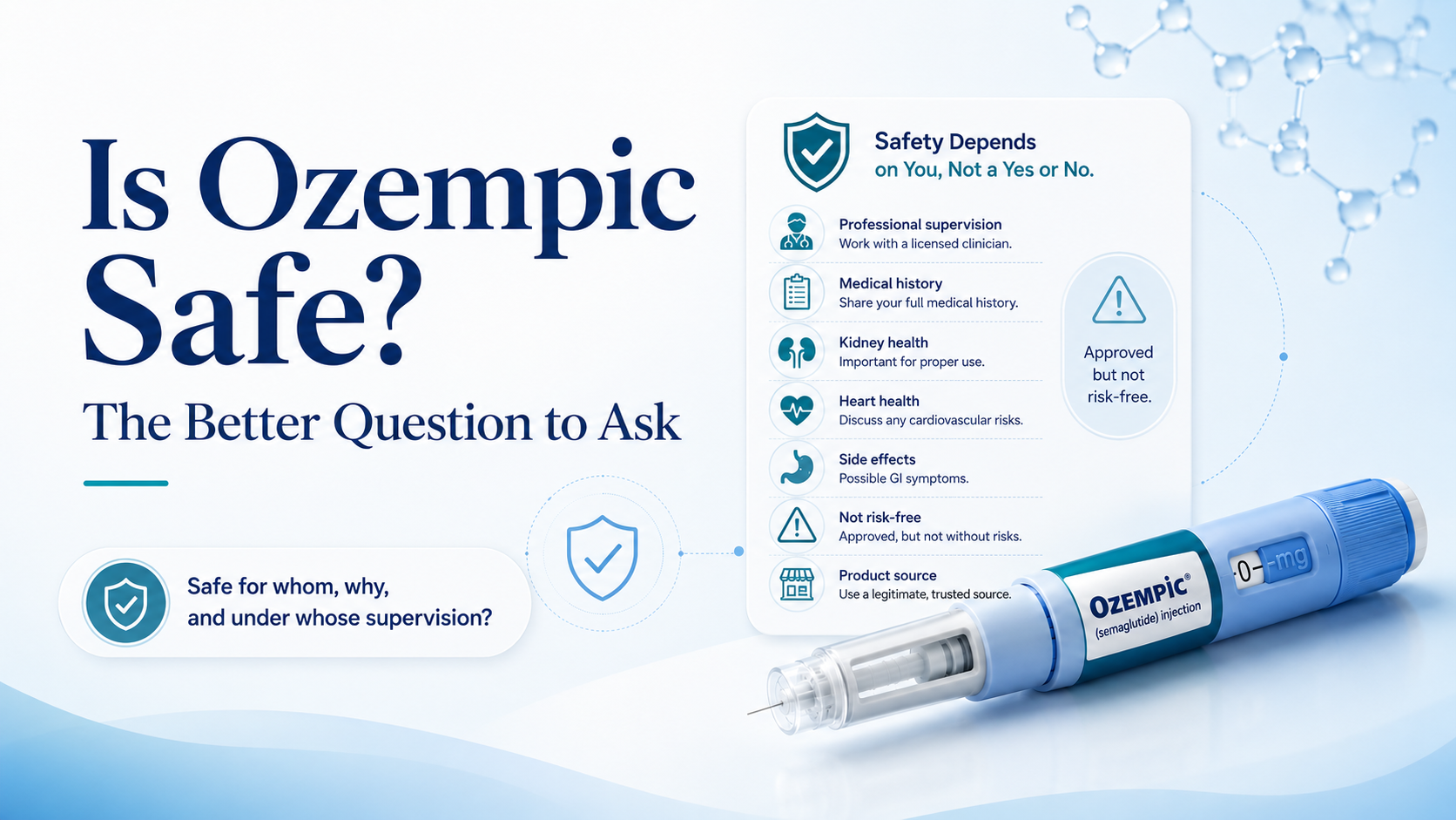 Is Ozempic Safe? The Better Question to Ask
