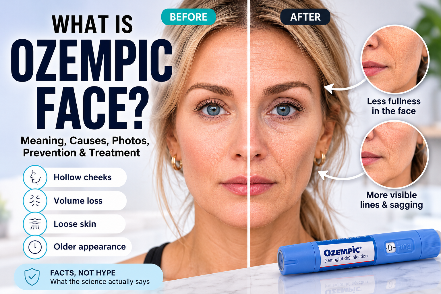 What Is Ozempic Face? The Viral Phrase Explained
